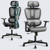 Ergonomic Office Chair Swivel Adjustable Mesh Computer Desk Chair Study Home