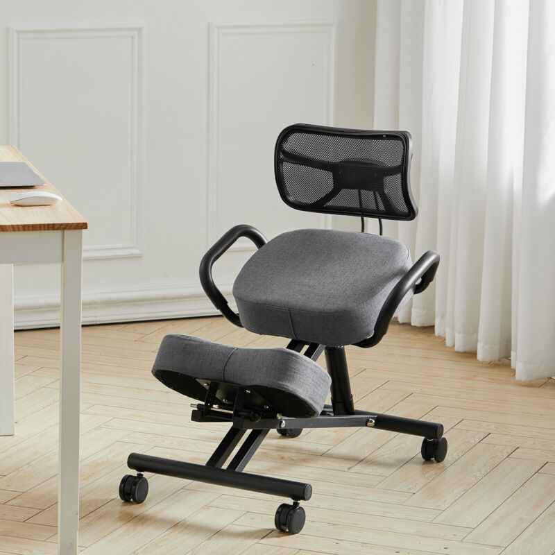 Ergonomic Office Chair Kneeling Stool Back Support Adjustable Orthopae ergonomic-office-chair-kneeling-stool-back-support-adjustable-orthopae
