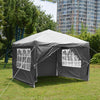 3 x 3m Gazebo Outdoor Marquee Pop Up Canopy Wedding Garden Party Tent Pavilion