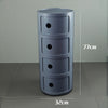 Modern Bedside Table Bedroom Sofa Side End Multi-Functional Round Storage Unit