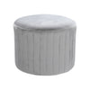 Velvet Round Ottoman Stool Pouffe Seat Stool Home Chair Footstool Bench Footrest