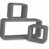Set Of 3 Modern Elegant Floating Wall Shelves Retro Wall Mount Shelving Units UK