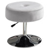 Velvet Round Gas Lift Barstool Swivel Dining Stool Makeup Chair Padded Footstool