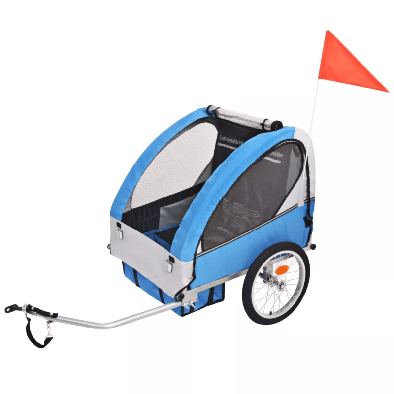 Kids' Bicycle Trailer Child Jogger Stroller Bike Seat Easy Fit 30 kg 4 Colors