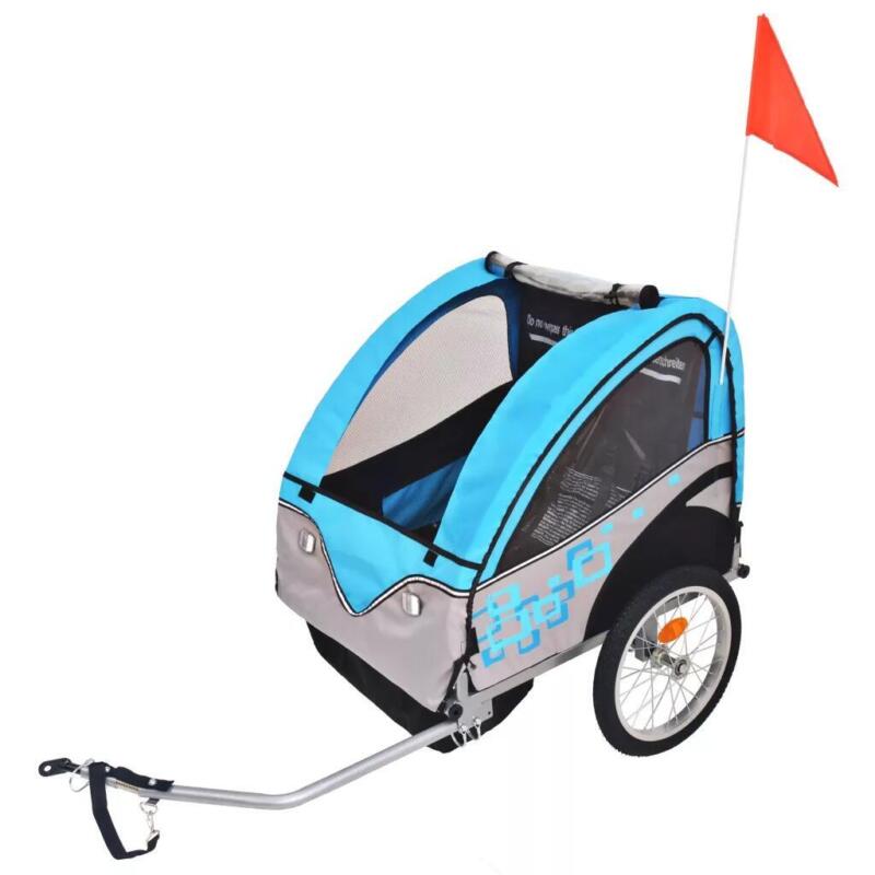 Kids' Bicycle Trailer Child Jogger Stroller Bike Seat Easy Fit 30 kg 4 Colors
