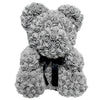 Rose Bear 25cm 40cm Foam Flower Teddy Christmas Valentine Birthday Gift + Box