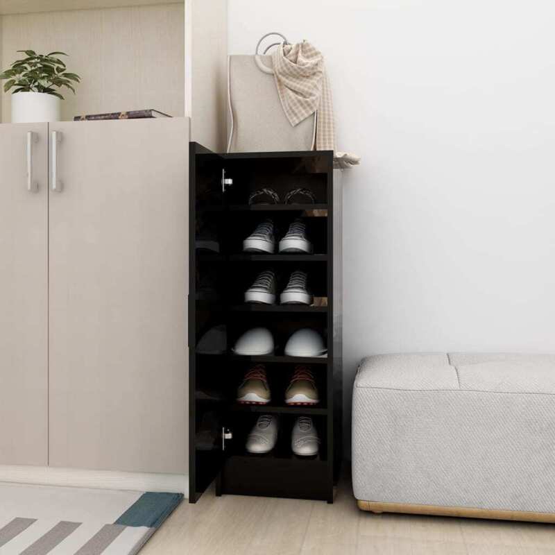 Shoe Cabinet Engineered Wood Shoe Storage Shelf Rack Set Multi Colours