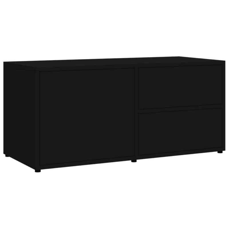 Modern TV Cabinet Stand Storage Cabinet With 2 drawers Living Room Furniture