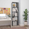 Book Cabinet Room Divider Bookcase Storage Display Corner Rack Wooden Furniture