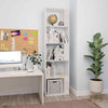 Book Cabinet Room Divider Bookcase Storage Display Corner Rack Wooden Furniture