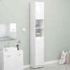 Bathroom Tallboy Cabinet Storage Cupboard Unit Freestanding with Door Shelves