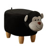 Upholstered Animal Shaped Ottoman Ride-on Footrest Stool Rest Seat TOY Kids New
