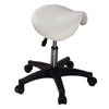 Salon Hairdresser Swivel Stool Gas Lift Padded Seat Saddle Manicure Tattoo Stool
