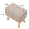 Home Entrance Bench Shoes Change Pouffe Seat Stool Home Hallway Chair Footstool