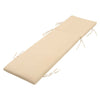 Garden Patio Bench Pad 3Seater Furniture SwingSeat Hammock Tie on Pillow Cushion