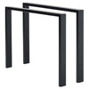 Industrial Black Steel Feet Coffee/Dining Table Legs WorkBench Office Desk Frame