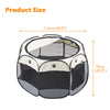 S/M/L Pop-up Pet Tent Portable Pet Fence Dog Cat Pen Fabric Kennel Cage Crate