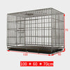 Folding Heavy Duty Cozy Pet Puppy Playpen Run Crate Pen Welping Dog Cage 2 Sizes