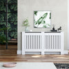 White Radiator Cover Grill Shelf Cabinet MDF Wood Modern Traditional Furniture