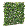 Artificial Hedge Ivy Leaf Expanding Fence Wall Trellis Garden Balcony Wall-Cover