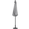 Large Garden Patio Parasol 300cm Tilting Umbrella Sun Shade with Crank Handle