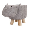Animal Ottoman Footstool Padded Cushion Pouffe Stool Rest Children Toy Kid Chair