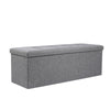 Ottoman Storage Seat Stool Trunk Toy Chest Bedding or Blanket Box Folding Bench