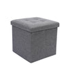 Ottoman Storage Seat Stool Trunk Toy Chest Bedding or Blanket Box Folding Bench