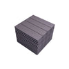 11x WPC Decking Tiles Garden Patio Balcony Interlocking Composite Decking Floor