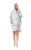 Hoodie Oversized Blanket Sherpa Fleece Ultra Giant Comfy Hooded Sweatshirt Adult