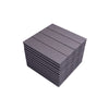 11x Decking Tile WPC Plastic Balcony Patio Boards Garden Flooring Tiles 30X30cm