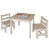 Children Table and Chairs Kids Furniture Set for Study Writing Reading Play Room