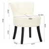 Upholstered Velvet Dressing Table Stool Chair Makeup Padded Bedroom Furniture UK