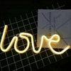 LED Neon Sign Art Decor Bar Light Wall Light Kids Room Home USB/Battery Powered