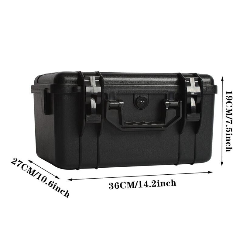 Waterproof Hard Plastic Carry Cases Cam Lens Storage Tool Box Portable Organizer