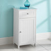 Saxony Bathroom Unit - Clean Lines & Crisp White Finish - Cabinet/Cupboard - MDF