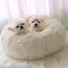 Pet Dog Cat Bed M/L/XXL/3XL/4XL-sized Luxury Shag Warm and Fluffy Donut Cushions