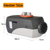8KW 12V Diesel Air Night Heater LCD Thermostat For Trucks Boat Car Trailer Bus