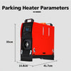8KW 12V Diesel Air Night Heater LCD Thermostat For Trucks Boat Car Trailer Bus