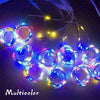 300 LED Curtain Fairy Lights Indoor/Outdoor Wedding Party Garden Decor