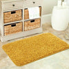 NEW SOFT PLAIN SHAGGY MATS WASHABLE NON SLIP LARGE SMALL BEDROOM RUGS RUNNERS UK