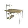 Computer Desk Home Office Student Working Study Writing PC Table with Book Shelf