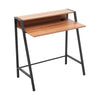 Modern Wooden Computer Laptop Desk Metal Legs Home Office Working Writing Table