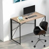 Folding Computer Desk Wooden Foldable Study Table Laptop Home Office PC