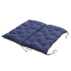2 3 Seater Tie-On Garden Bench Cushion Swing Chair Replacement Seat Pad Backrest