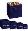 Foldable Square Canvas Storage Collapsible Folding Box Fabric Cubes Kids Toys