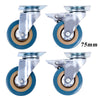 4 x Heavy Duty Ø 50 75mm Swivel Castor Wheel Trolley Furniture Caster 200-360kg
