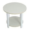 Bedside Table Cabinet Small Side End Table Nightstand Storage Shelf Organizer