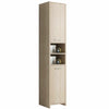 Modern Bathroom Cupboard Tall Cabinet Furniture Large Storage Unit Home Kitchen