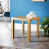 Oak Clean & White Finish Small Croft Bedside Table Decor Living Room End Tables